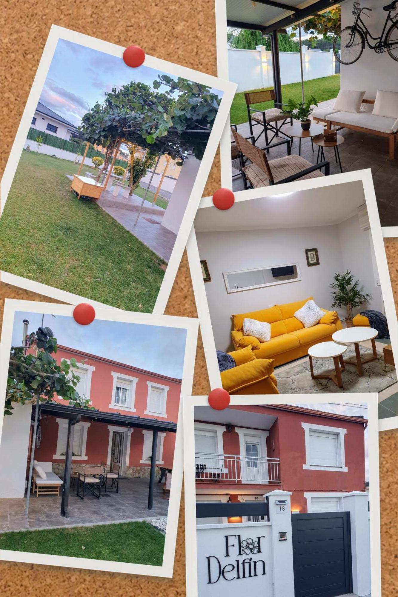 Casa Flor Delfin Ribadeo Villa Dış mekan fotoğraf